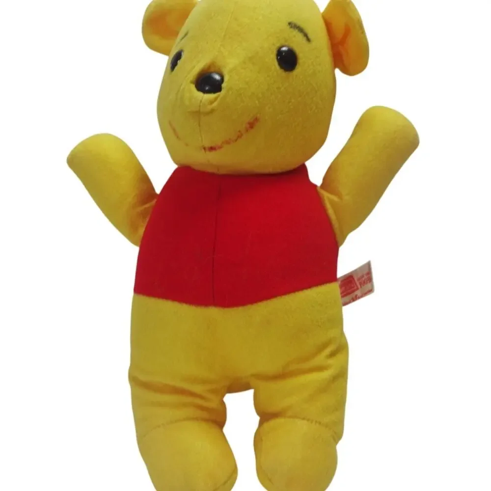 Vintage 1980s Sears Winnie the Pooh Plush 12in Walt Disney Bear Toy